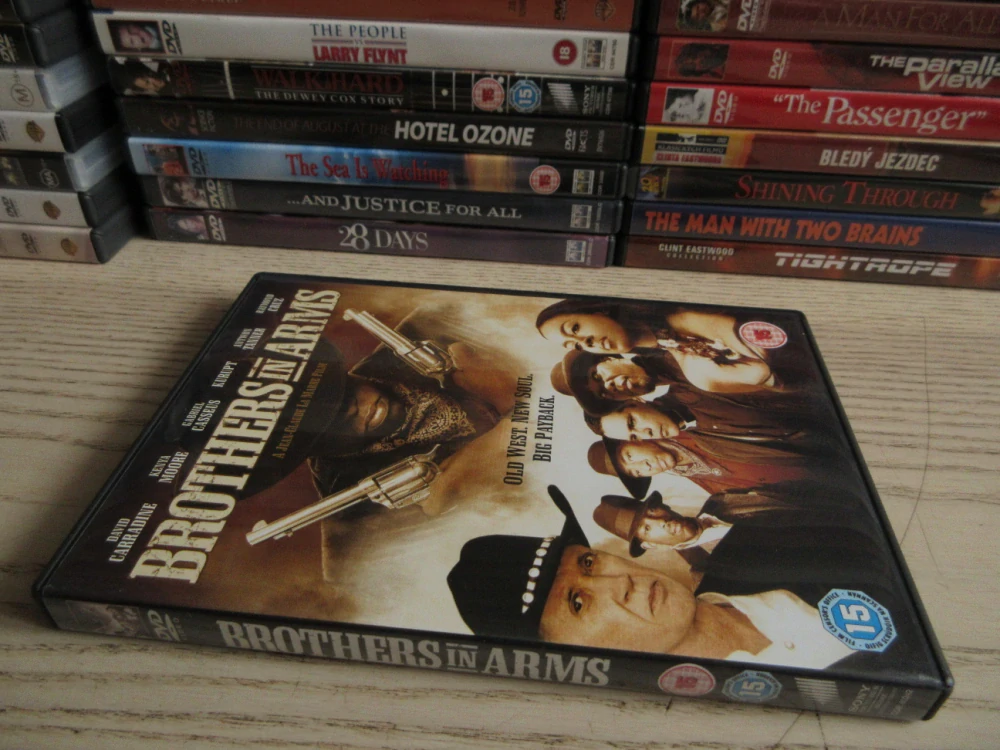 BRATŘI VE ZBRANI, CARRADINE, GB OBAL, ČESKÉ TITULKY, DVD FILM