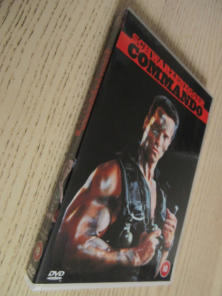 KOMANDO, SCHWARZENEGGER, GB OBAL, ČESKÉ TITULKY, DVD FILM