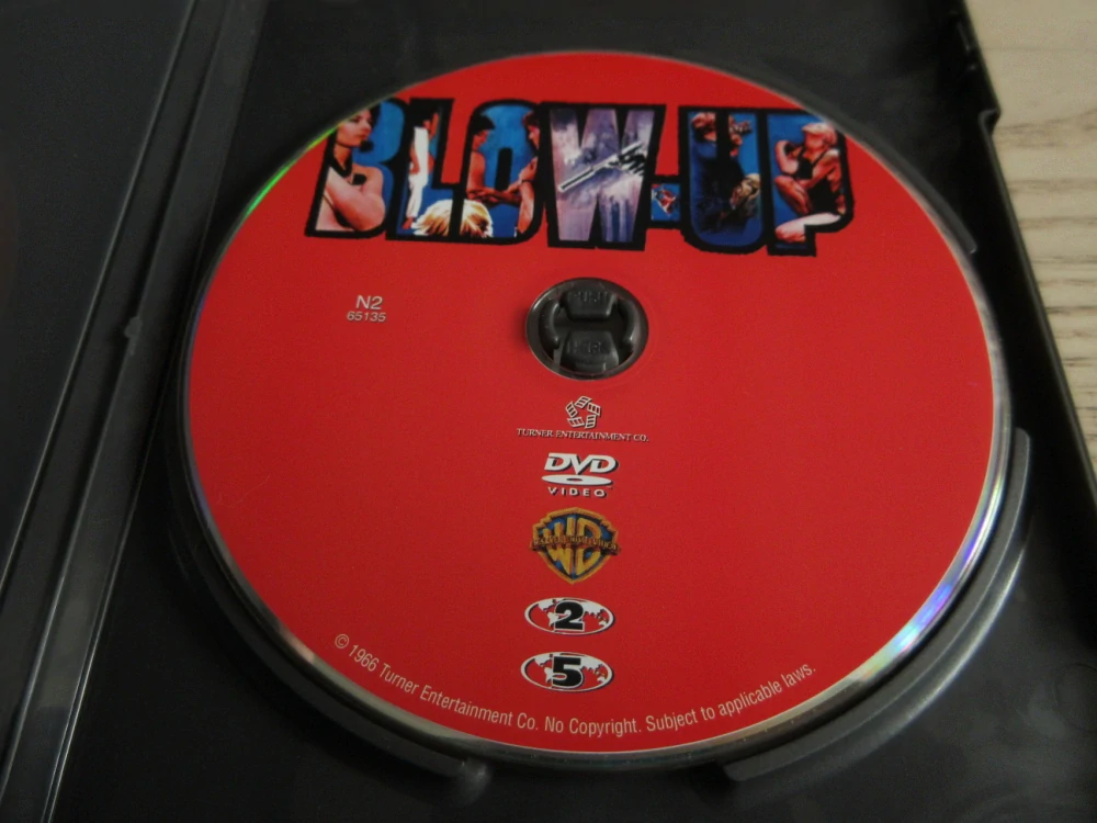 ZVĚTŠENINA, ANTONIONI, GB OBAL, ČESKÉ TITULKY, DVD FILM
