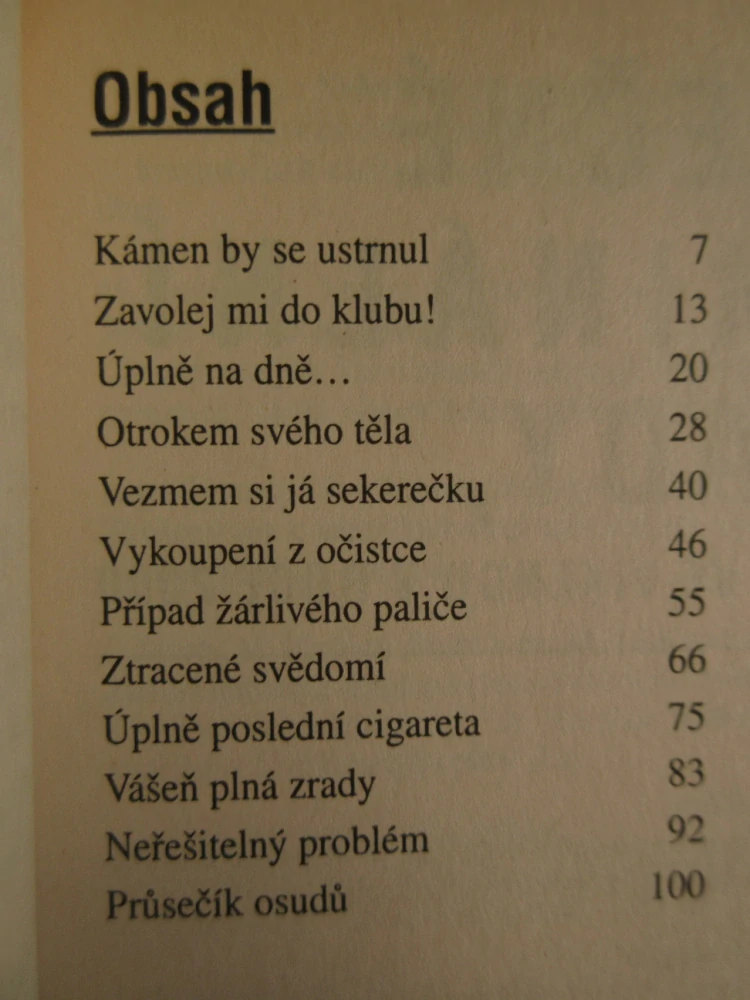 VÁŠEŇ PLNÁ ZRADY, **an