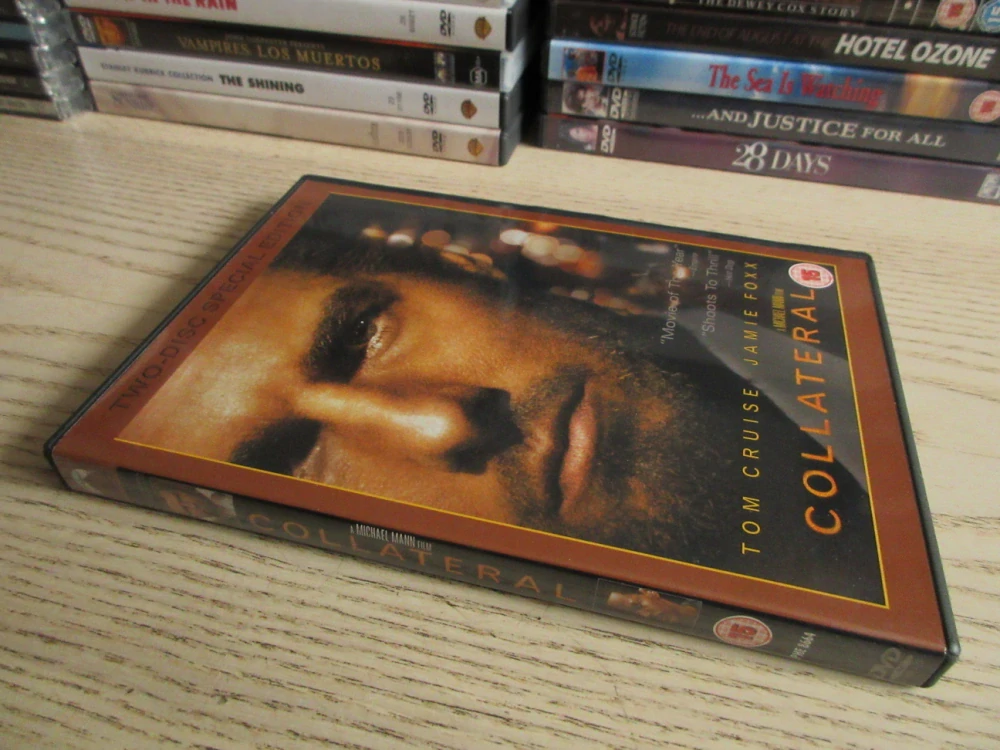 COLLATERAL, CRUISE, FOXX, STATHAM, GB OBAL, ČESKÉ TITULKY, 2X DVD FILM