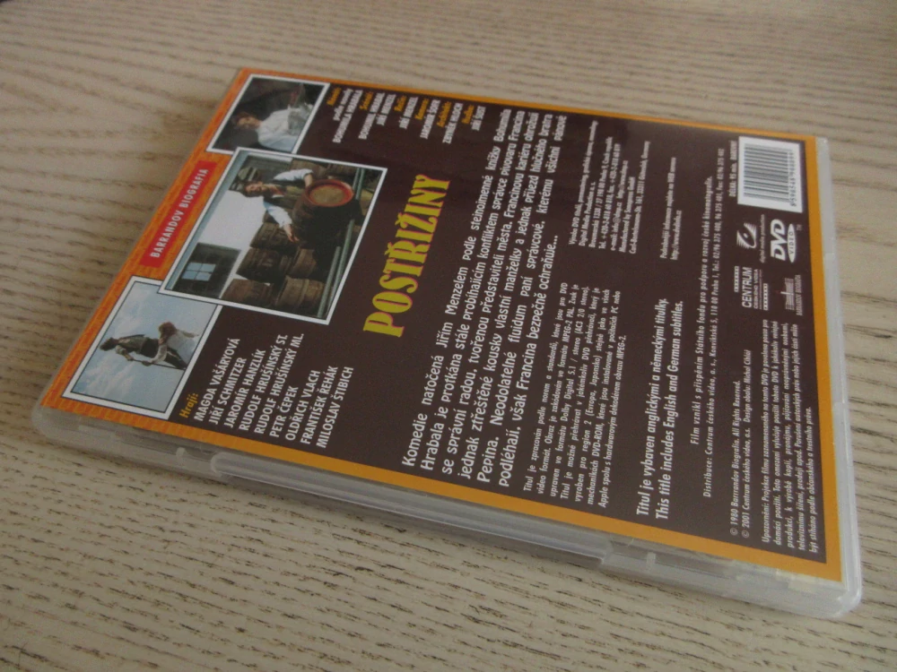 POSTŘIŽINY, DVD FILM 
