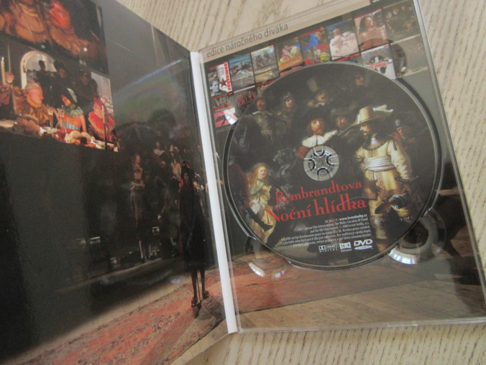 REMBRANDTOVA NOČNÍ HLÍDKA, DVD FILM