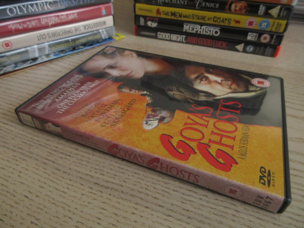 GOYOVY PŘÍZRAKY, GB OBAL, ČESKÁ VERZE, DVD FILM