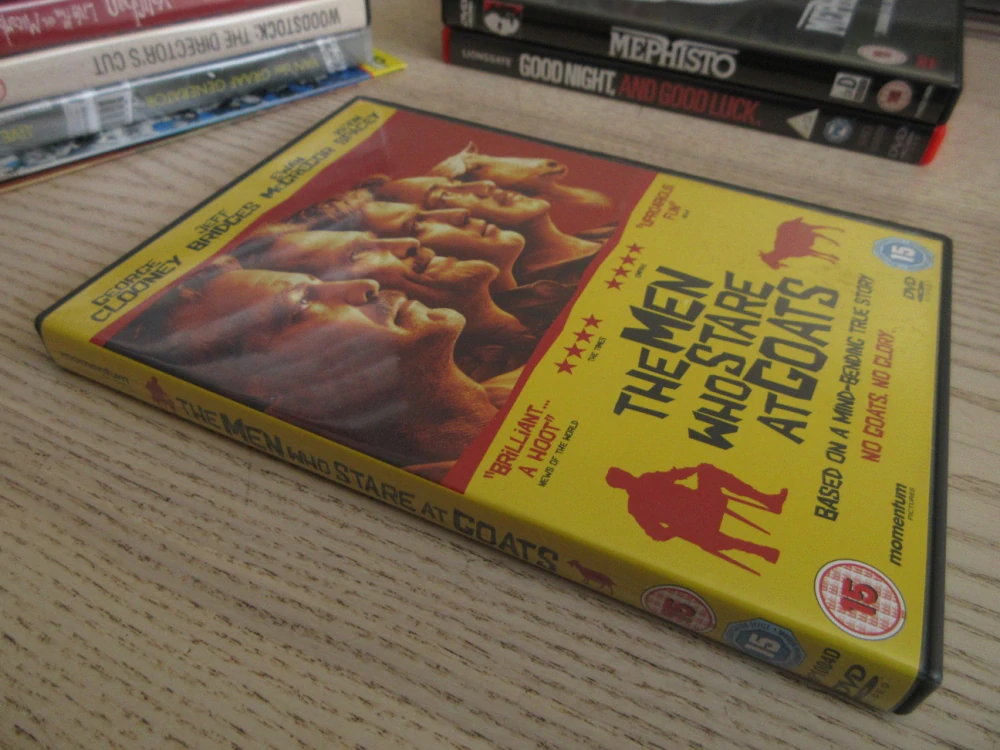 MUŽI, CO ZÍRAJÍ NA KOZY, GB OBAL, ČESKÁ VERZE, DVD FILM