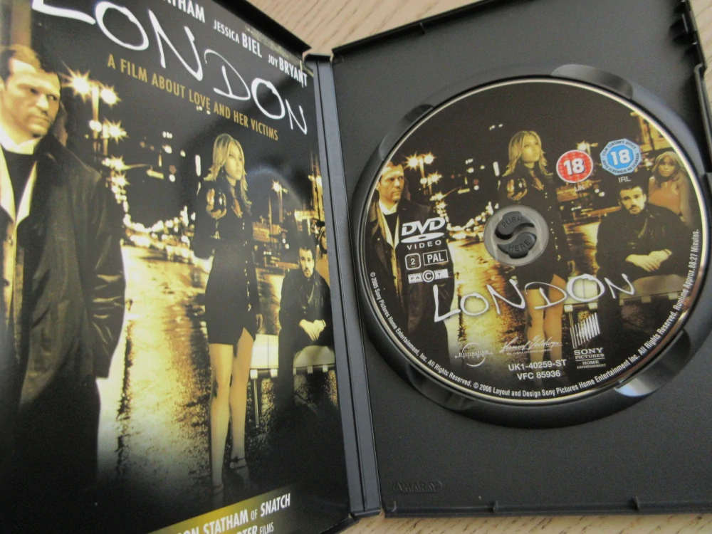 LONDON, STATHAM, GB OBAL, ČESKÁ VERZE, DVD FILM