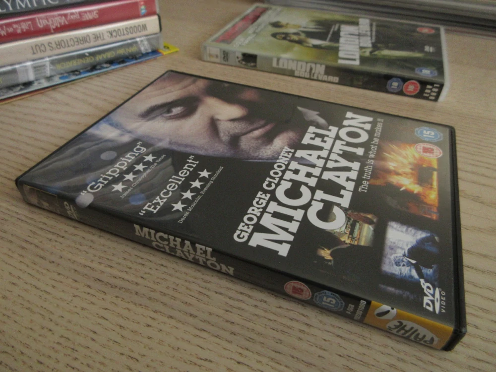 MICHAEL CLAYTON, GB OBAL, ČESKÁ VERZE, DVD FILM