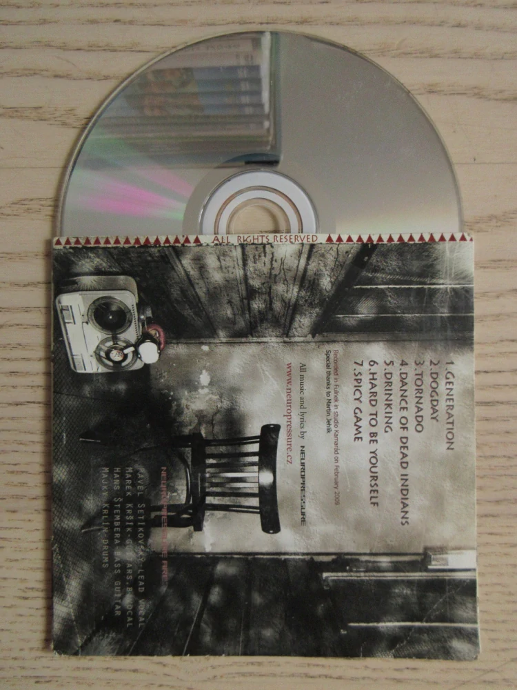 NEUROPRESSURE, TEACH ME TO LISTEN, CD HUDBA
