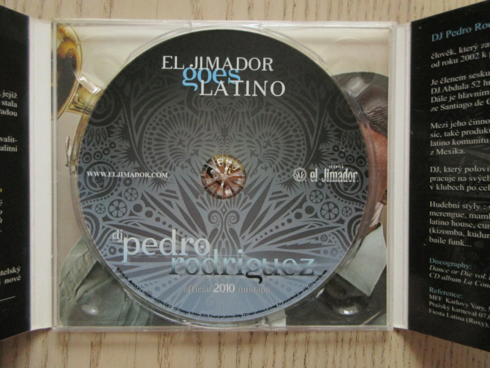PEDRO RODRIGUEZ, EL JIMADOR GOES LATINO, CD HUDBA