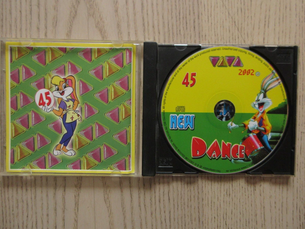 NEW DANCE 2003, Č. 45., MODERN TALKING, K. RYAN,USHER,AJ. CD HUDBA