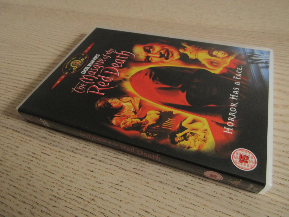 MASKA RUDÉ SMRTI, V.PRICE, GB OBAL, ČESKÁ VERZE, DVD FILM