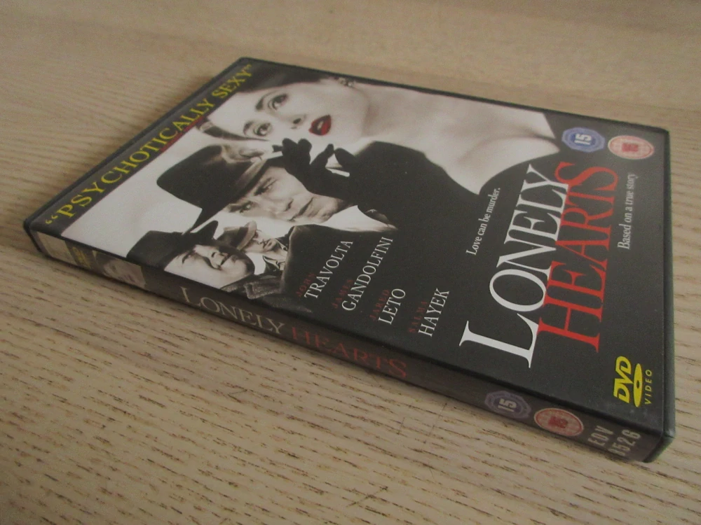 ZABIJÁCI OSAMĚLÍCH SRDCÍ, J.TRAVOLTA, GB OBAL, ČESKÁ VERZE, DVD FILM