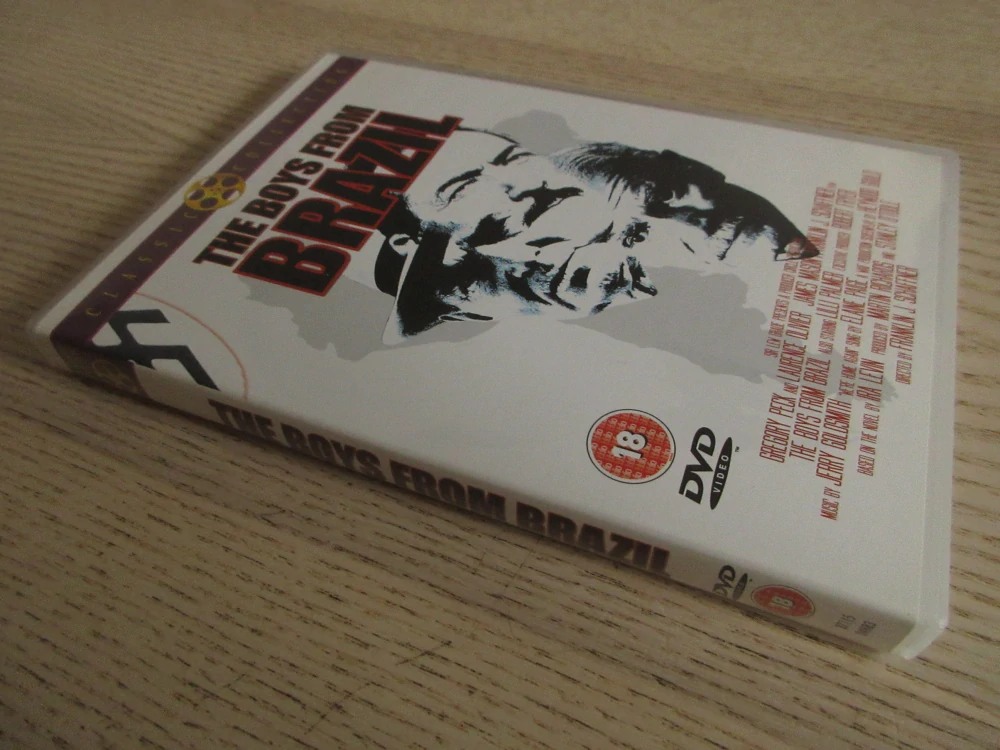 HOŠI Z BRAZÍLIE, G.PECK, L.OLIVIER, GB OBAL, ČESKÁ VERZE, DVD FILM