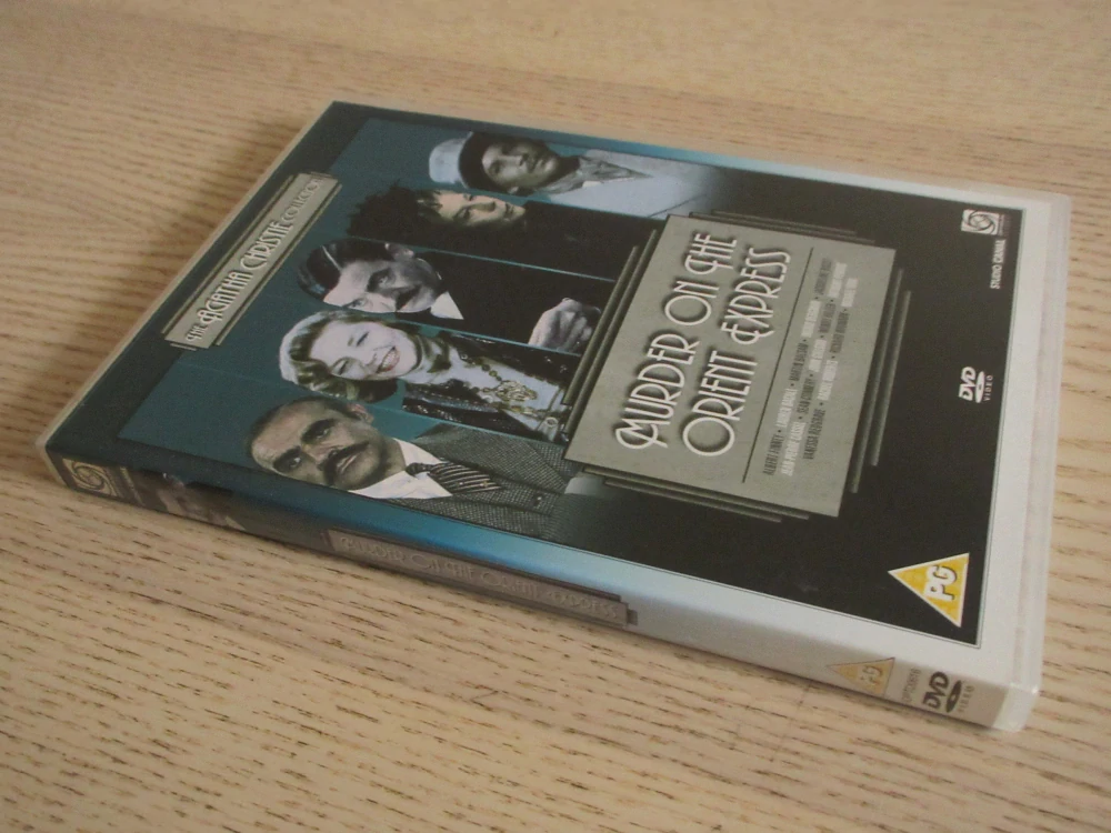 VRAŽDA V ORIENT EXPRESU, S.CONNERY, GB OBAL, ČESKÁ VERZE, DVD FILM