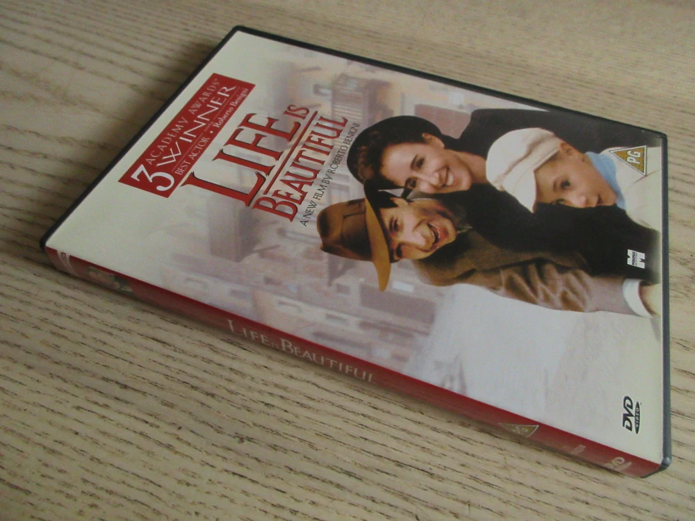 ŽIVOT JE KRÁSNÝ, GB OBAL, ČESKÁ VERZE, DVD FILM