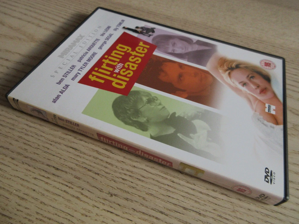 FLIRTOVÁNÍ S KATASTROFOU, B.STILLER, GB OBAL, ČESKÁ VERZE, DVD FILM