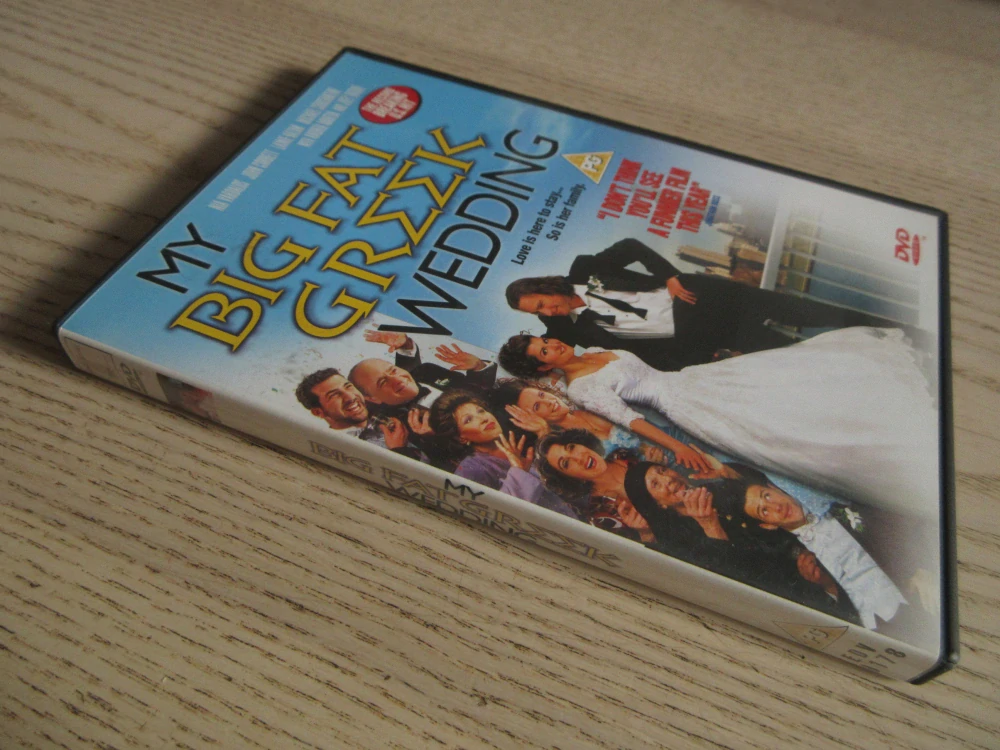 MOJE TLUSTÁ ŘECKÁ SVATBA, GB OBAL, ČESKÁ VERZE, DVD FILM