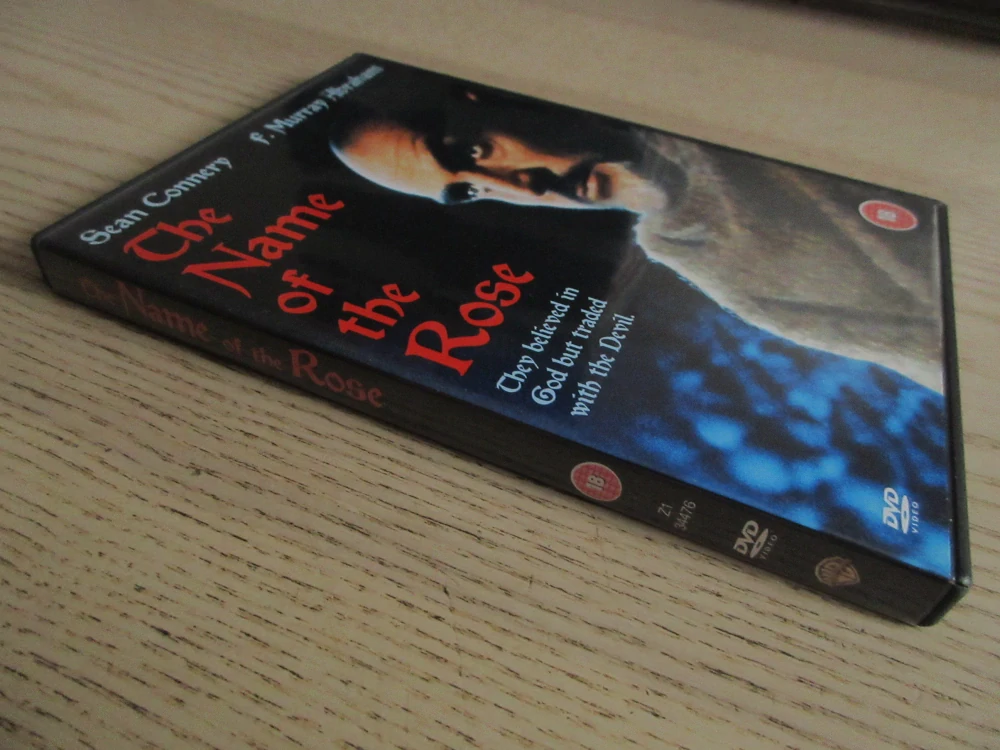 JMÉNO RŮŽE, S.CONNERY, GB OBAL, ČESKÁ VERZE, 2X DVD FILM