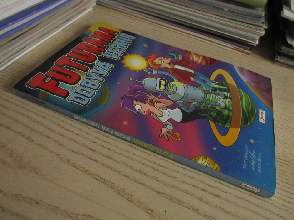 FUTURAMA DOBÝVÁ SVĚT, MATT GROENING, **an