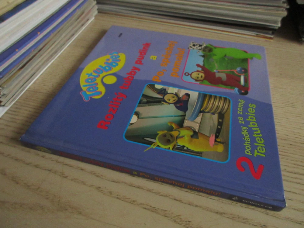 TELETUBBIES: ROZLITÝ TUBBY PUDINK A PO, SPĚCHEJ POMALU!, **an