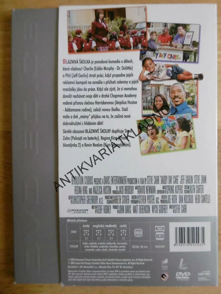 BLÁZNIVÁ ŠKOLKA, DVD FILM