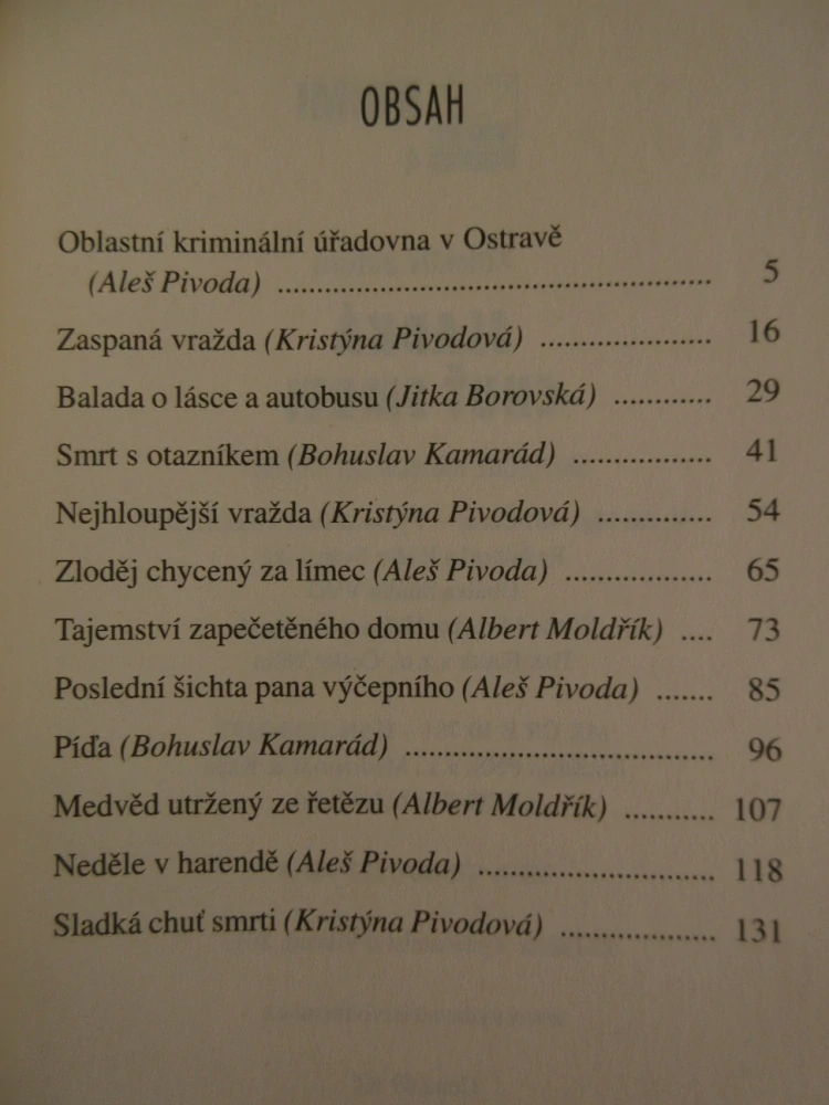SLADKÁ CHUŤ SMRTI, **an