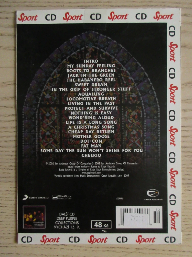 JETHRO TULL, CD HUDBA