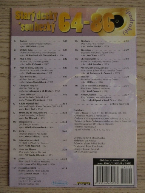STARÝ DESKY 'SOU HEZKÝ, 2.,  1964 - 1986, CD HUDBA