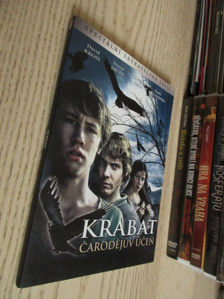 KRABAT - ČARODĚJŮV UČEŇ, D. KROSS, P. KALENBERG, D. BRUHL, DVD FILM