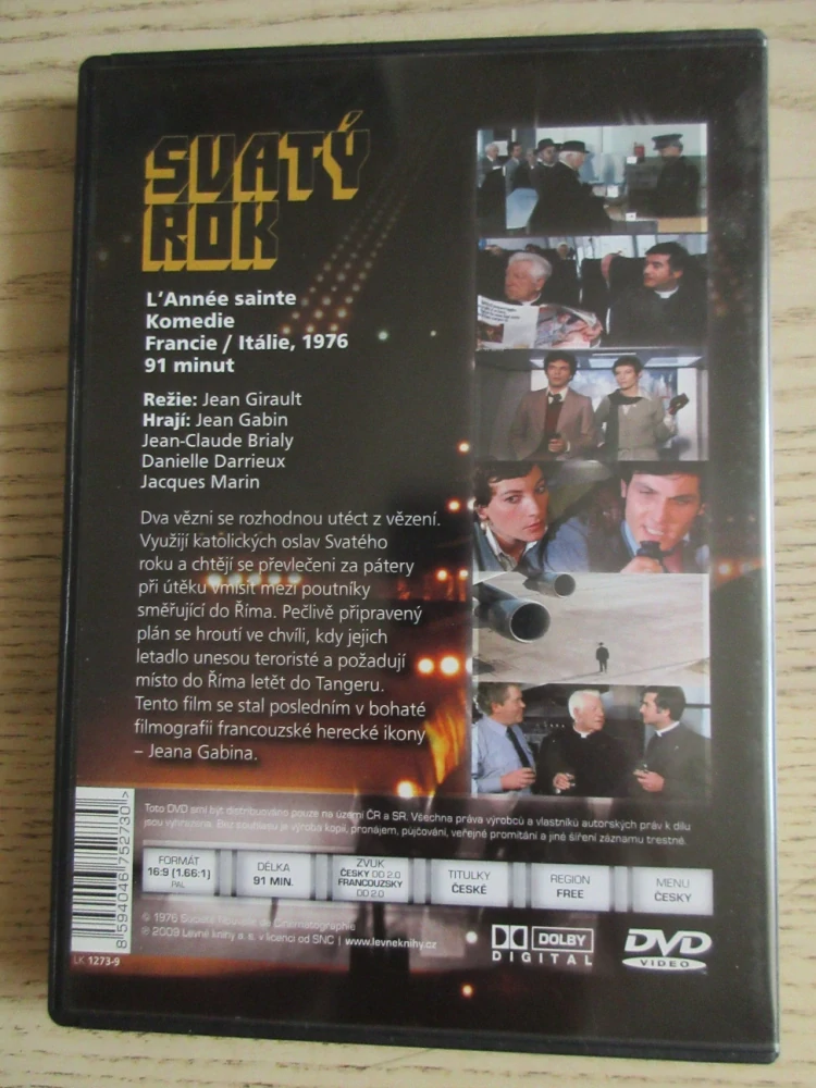 SVATÝ ROK, J. GABIN, J.-C. BRIALY, DVD FILM