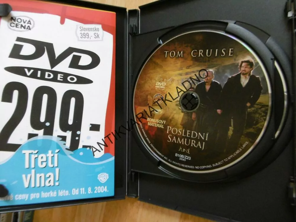 POSLEDNÍ SAMURAJ,2x DVD FILM