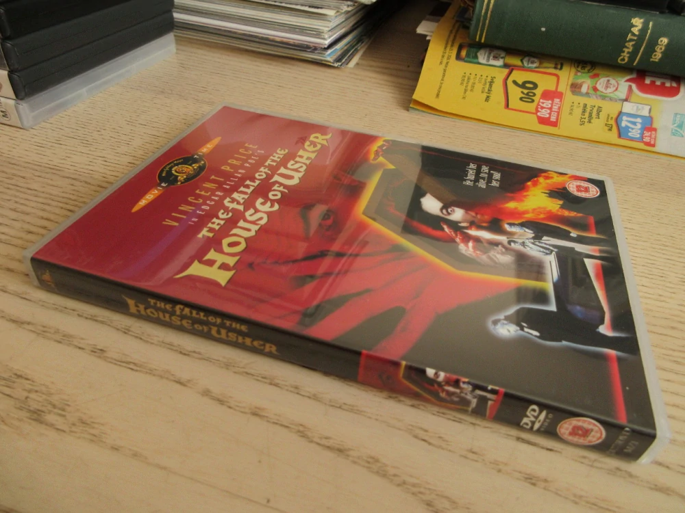 ZÁNIK DOMU USHERŮ, GB OBAL, ČESKÉ TIT, DVD FILM