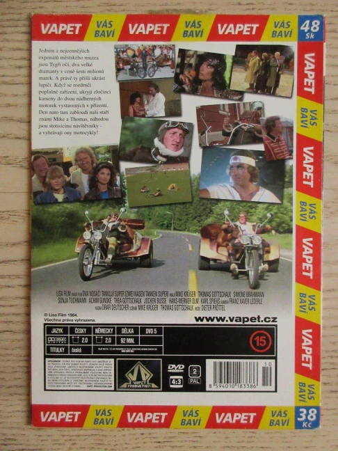 DVA NOSÁČI TANKUJÍ SUPER, M. KRÜGER, T. GOTTSCHALK, DVD FILM