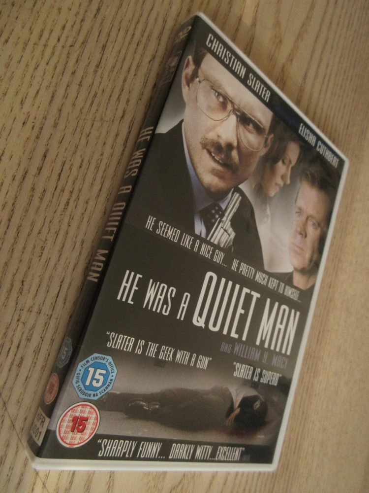 BYL TO TICHÝ MUŽ, C.SLATER, GB OBAL, ČESKÉ DVD FILM