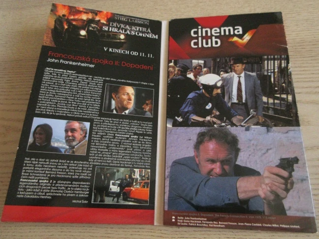 FRANCOUZSKÁ SPOJKA II: DOPADENÍ, G. HACKMAN, DVD FILM