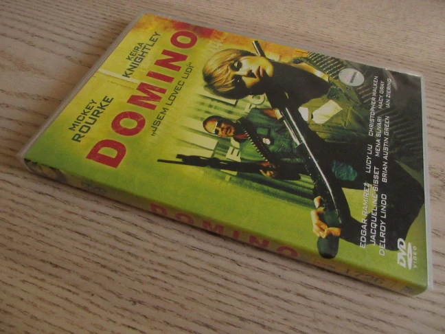 DOMINO, M. ROURKE, K. KNIGHTLEY, DVD FILM