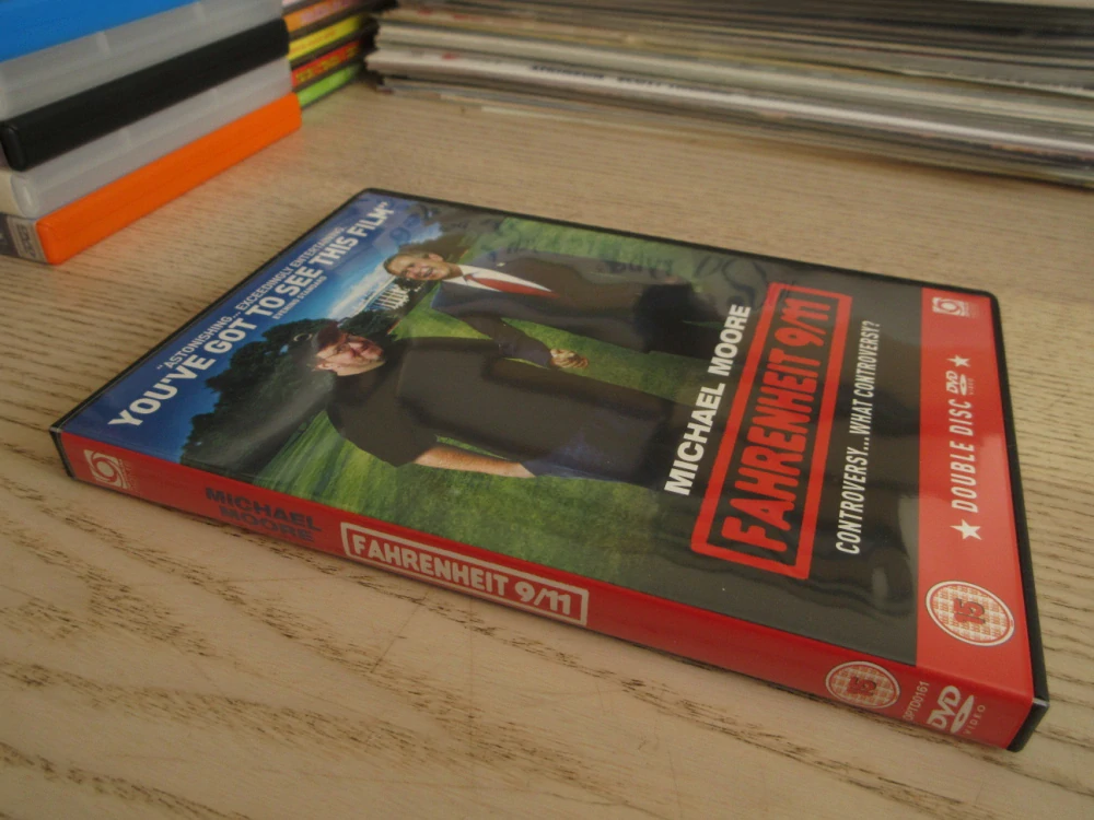 FAHRENHEIT 9/11 , GB OBAL, ČESKÉ DVD 3X FILM