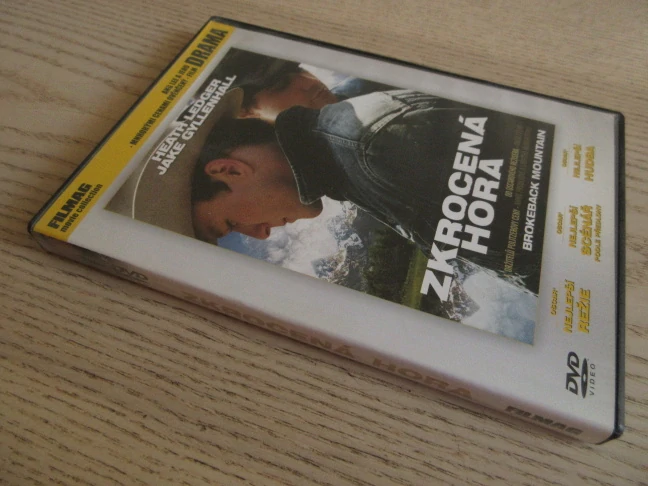 ZKROCENÁ HORA, H. LEDGER, J. GYLLENHAAL, DVD FILM