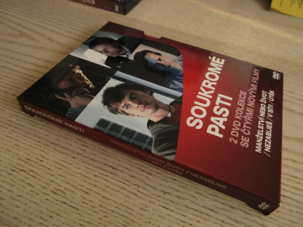 SOUKROMÉ PASTI, K. HÁDEK, T. KOSTKOVÁ, J. LANGMAJER, 2X DVD FILM