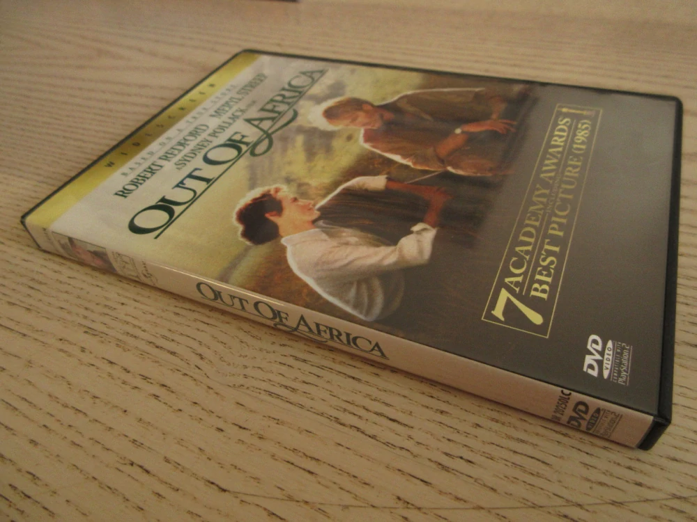 VZPOMÍNKY NA AFRIKU, R.REDFORD, M.STREEP, GB OBAL, ČESKÉ TIT. 2X DVD FILM