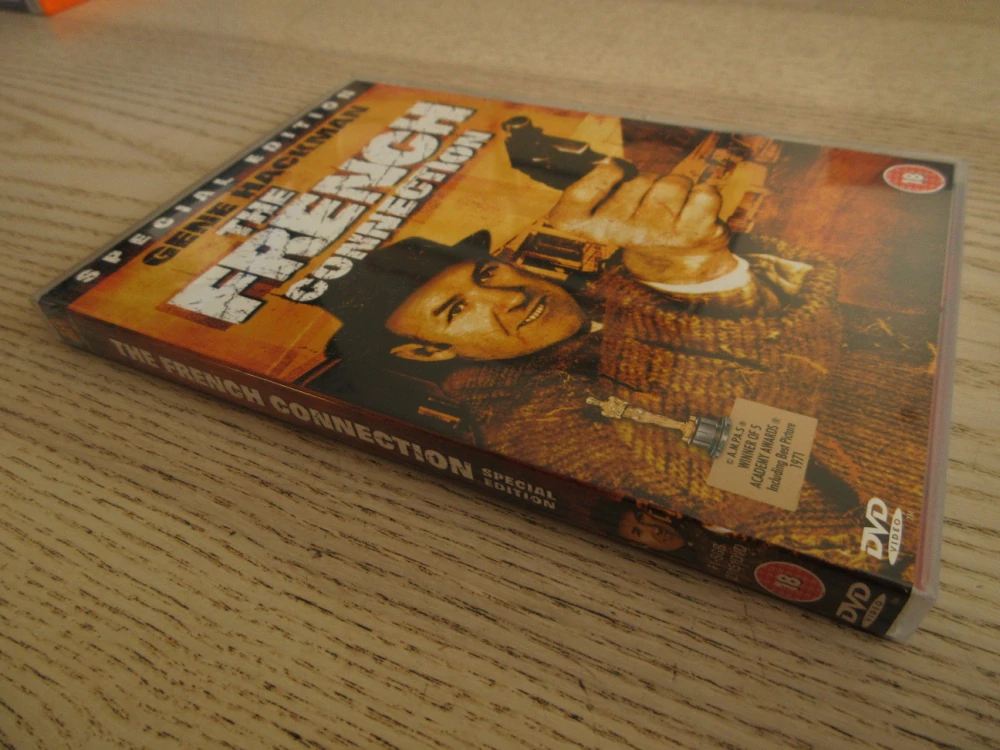 FRANCOUZSKÁ SPOJKA, G.HACKMAN, GB OBAL, ČESKÉ TIT. 2X DVD FILM A FILM BOOK