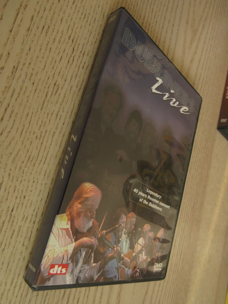 DUBLINERS LIVE, DVD HUDBA