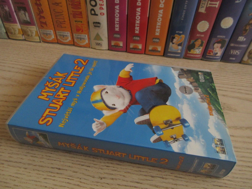 MYŠÁK STUART LITTLE 2, VHS VIDEOKAZETA