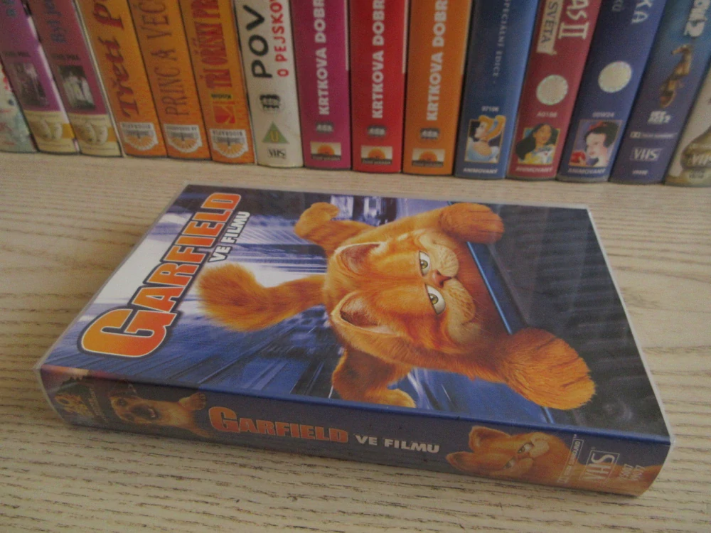 GARFIELD VE FILMU, VHS VIDEOKAZETA