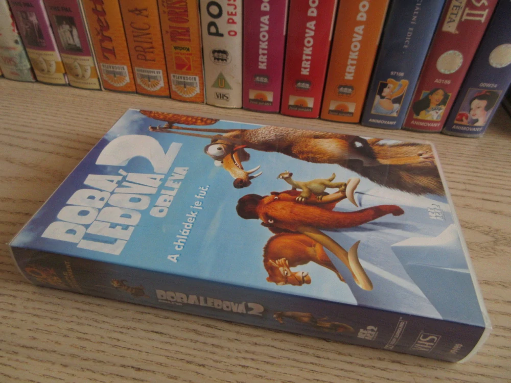 DOBA LEDOVÁ 2: OBLEVA, VHS VIDEOKAZETA