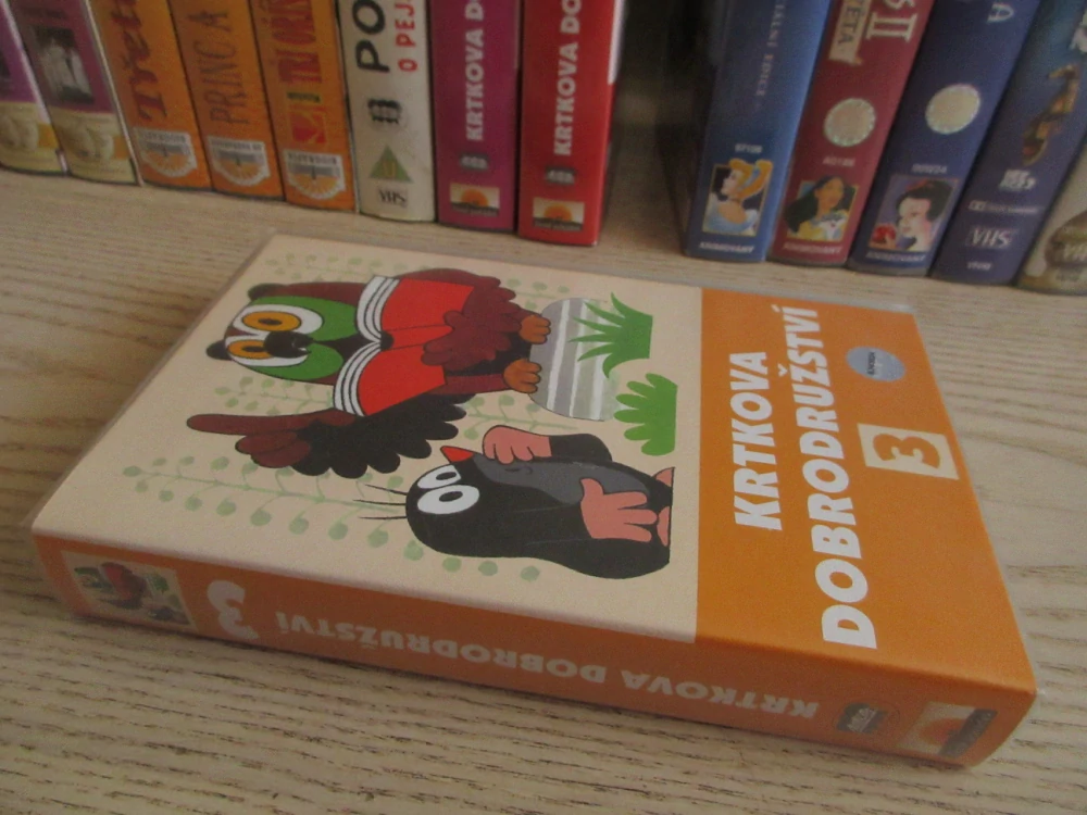 KRTKOVA DOBRODRUŽSTVÍ 3, VHS VIDEOKAZETA