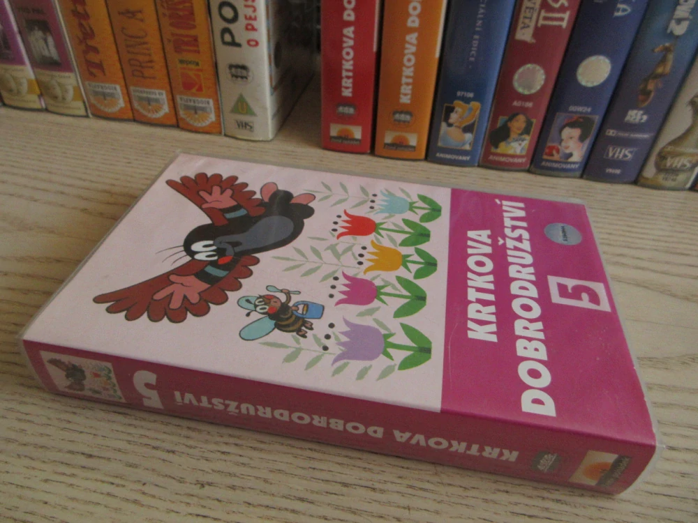 KRTKOVA DOBRODRUŽSTVÍ 5, VHS VIDEOKAZETA