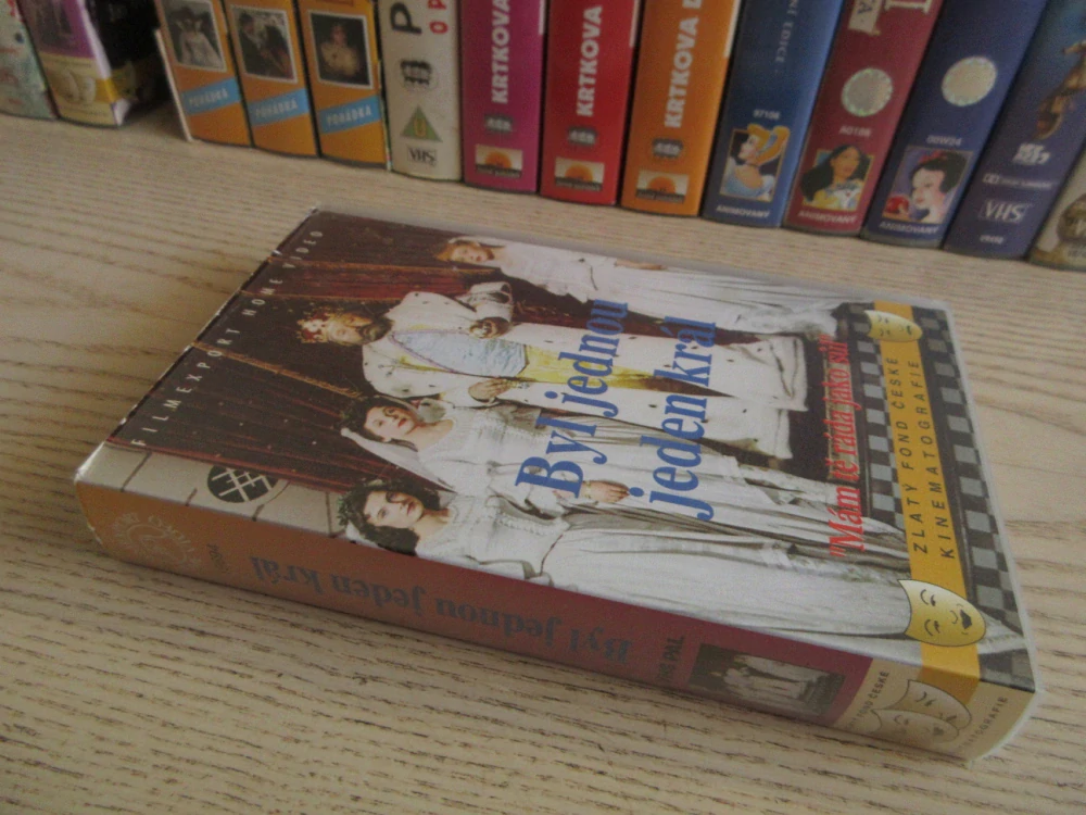 BYL JEDNOU JEDEN KRÁL, J. WERICH, V. BURIAN, VHS VIDEOKAZETA