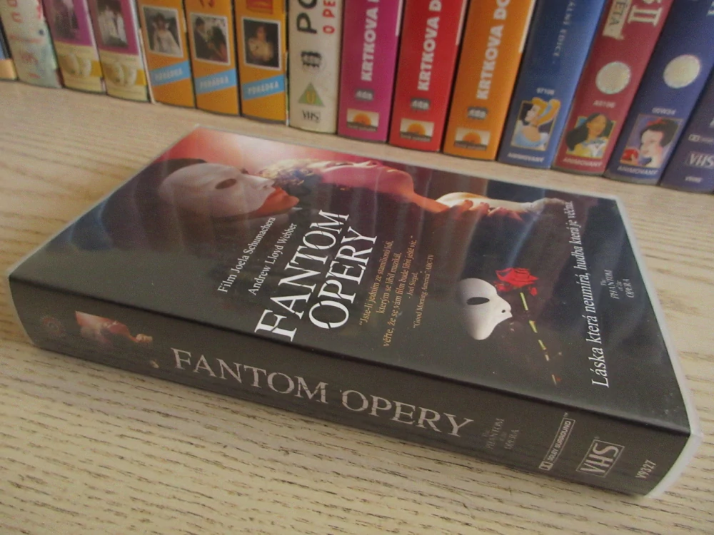 FANTOM OPERY, G. BUTLER, M. RICHARDSON, VHS VIDEOKAZETA