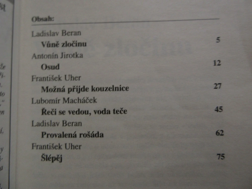 STALO SE!, 6X KRIMI, VŮNĚ ZLOČINU, **an